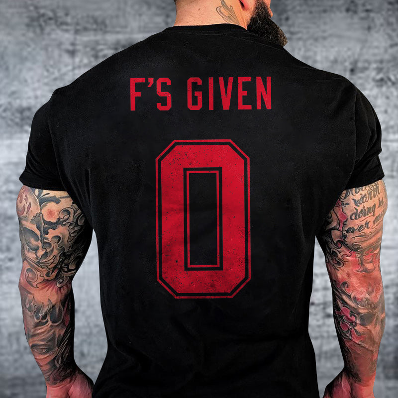 F'S GIVEN Printed T-shirt