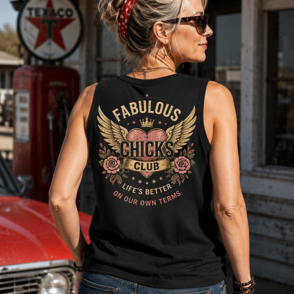 Fabulous Chicks Club Custom Birth Year Vintage Graphic Shirts