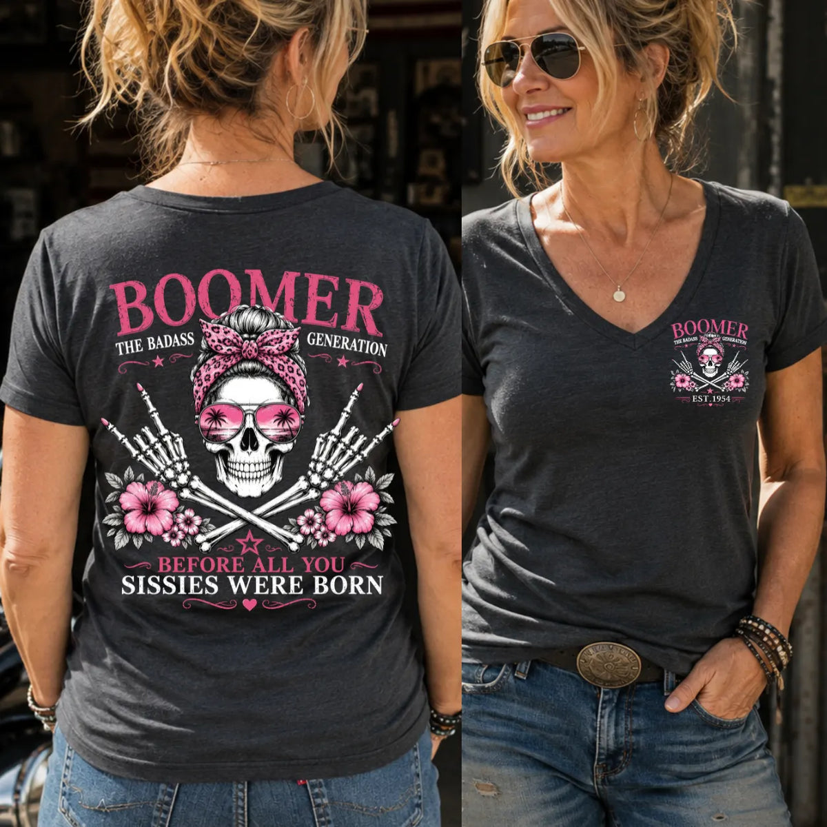 Boomer The Badass Generation Before All You Sissies Were Born EST Year Shirts