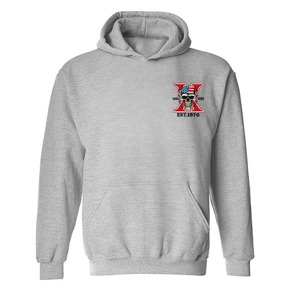 Gen X Skull Fuck Around Find Out Unisex Sweatshirt Hoodie T-shirt