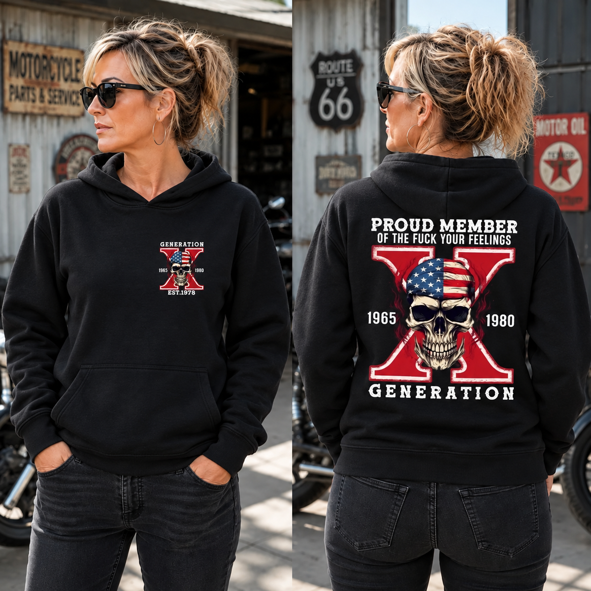 Proud Member Of The Fuck Your Feelings Generation X™ Custom Year T-Shirt
