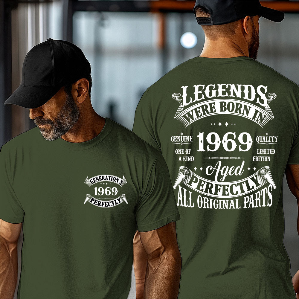 Custom Year Legends Generation T-Shirt – Aged Perfectly, All Original Parts Sweatshirt