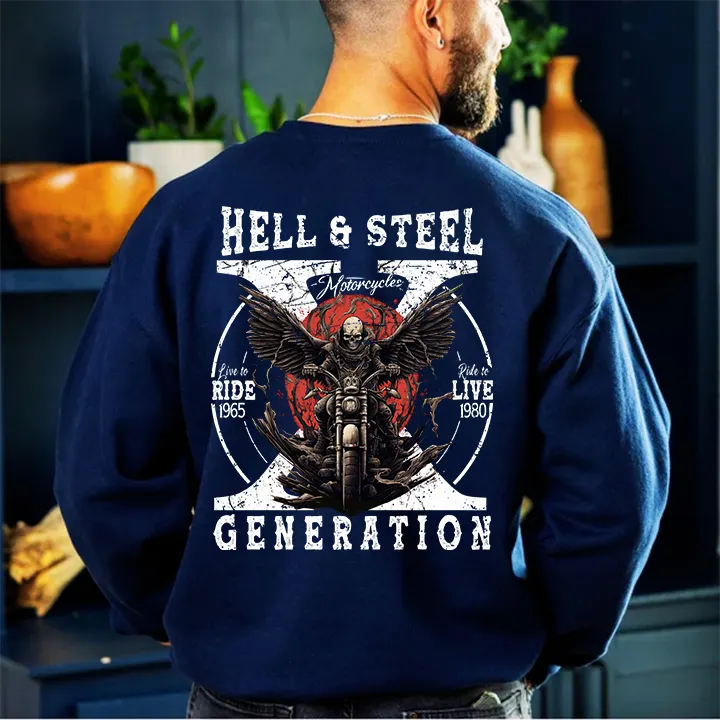 Gen X Ride Live Unisex Sweatshirt Hoodie T-shirt