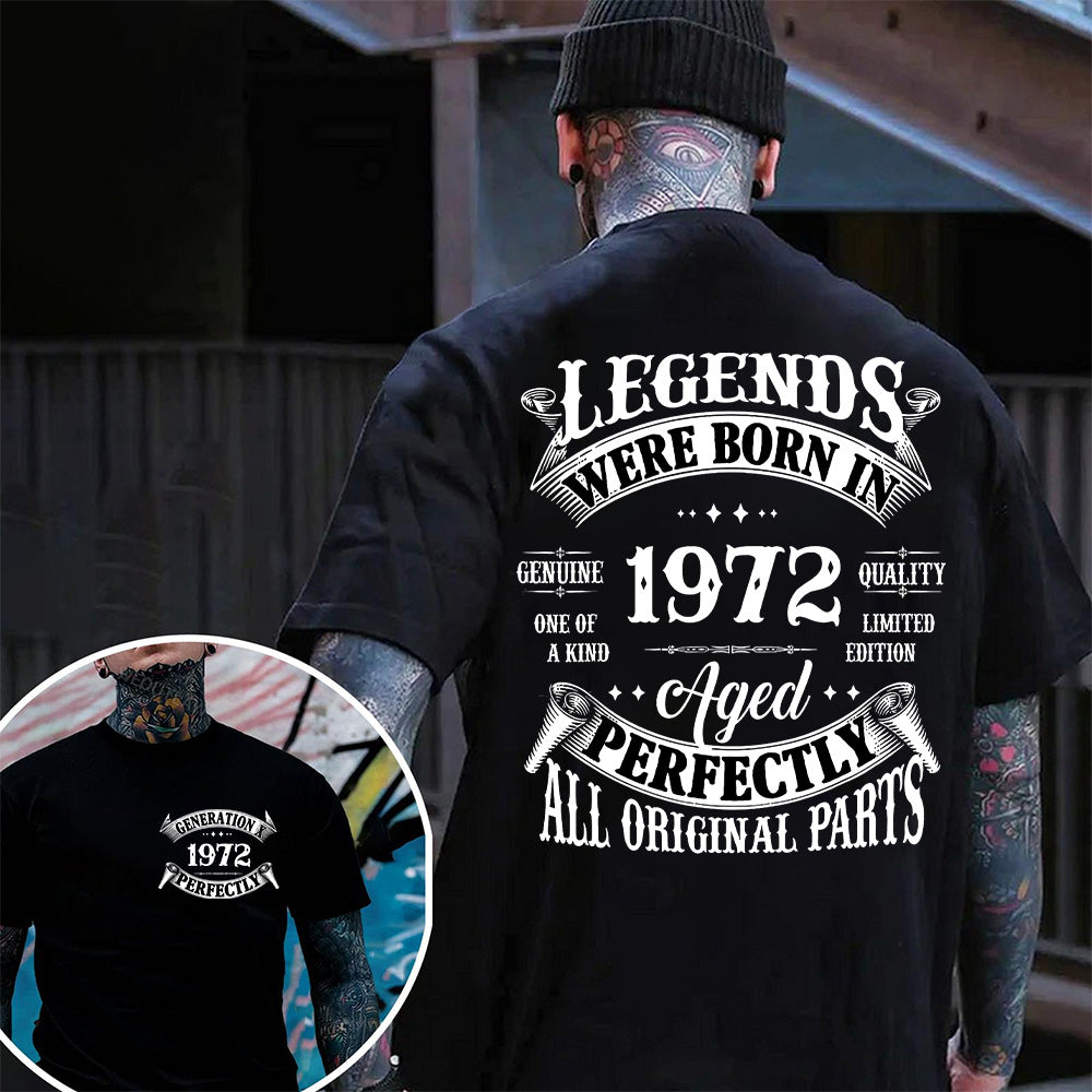 Custom Year Legends Generation T-Shirt – Aged Perfectly, All Original Parts Sweatshirt