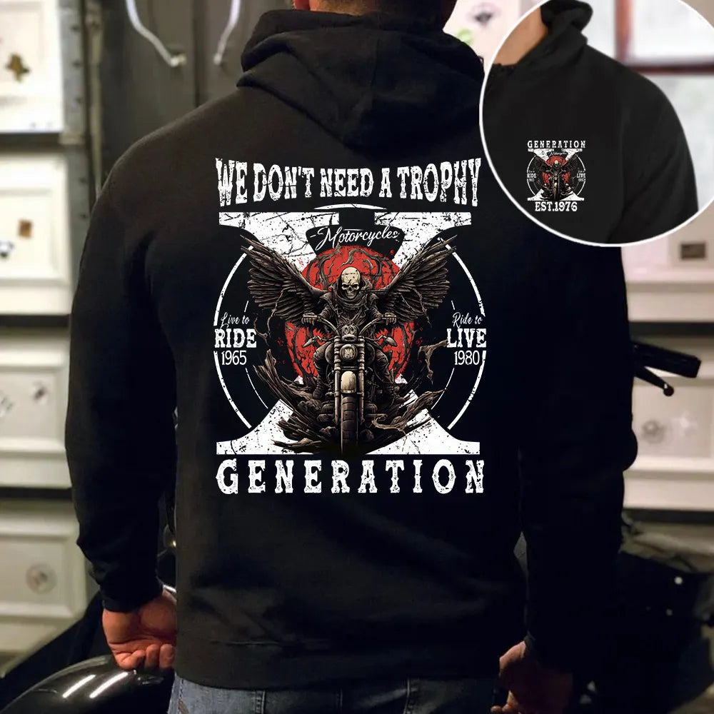 Gen X Ride Live Unisex Sweatshirt Hoodie T-shirt