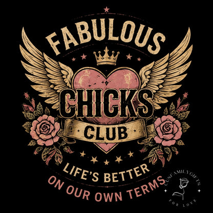 Fabulous Chicks Club Custom Birth Year Vintage Graphic Shirts