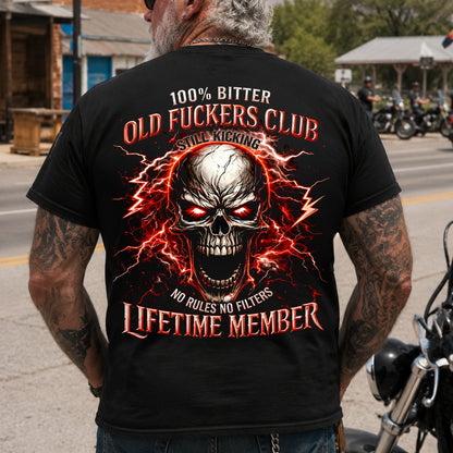 Old Fuckers Club™ Custom Year T-Shirt – Lifetime Member Personalized EST. Year Tee