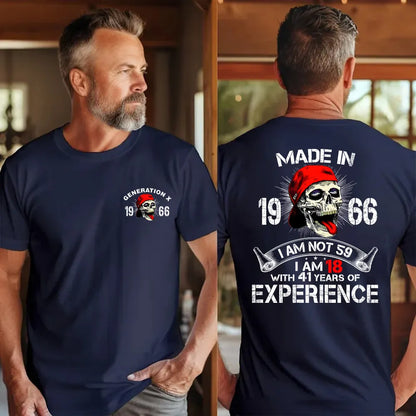 Generation X Custom Year T Shirt -100% Cotton Top Unisex Comfort Sweatshirt