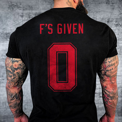 F'S GIVEN Printed T-shirt