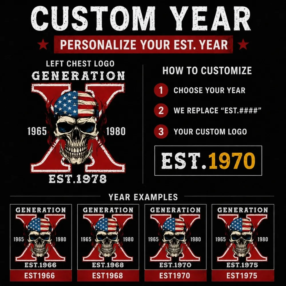Proud Member Of The Fuck Your Feelings Generation X™ Custom Year T-Shirt
