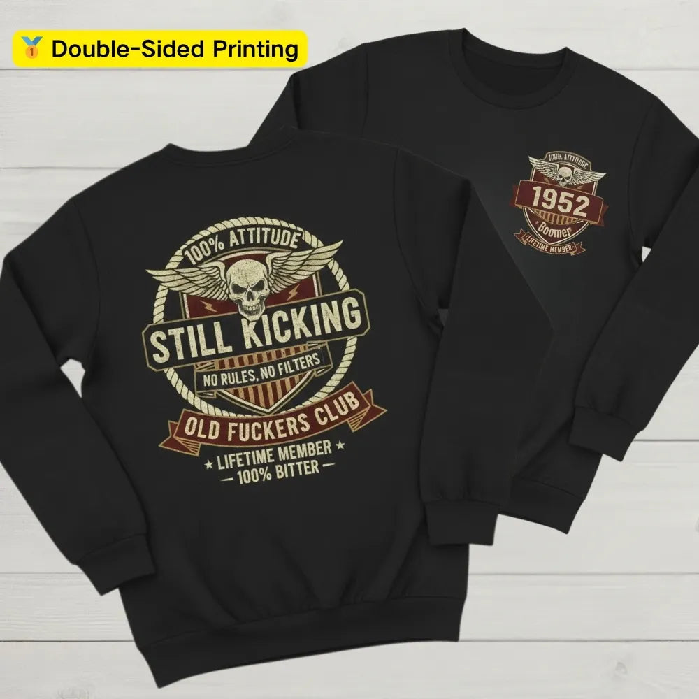 Old Guys Club Lifetime Member Still Kicking Shirts