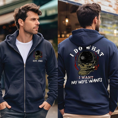 I Do What My Wife Wants Custom Year Of Birth Shirts