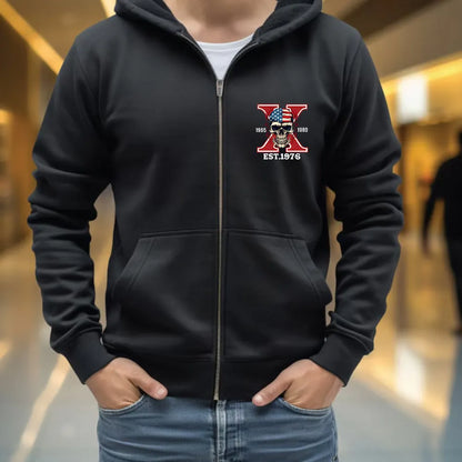 Gen X Skull Fuck Around Find Out Unisex Sweatshirt Hoodie T-shirt
