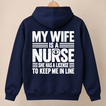 My Wife Is a Nurse Shirts – Funny Nurse Husband Gift