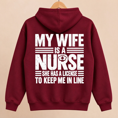 My Wife Is a Nurse Shirts – Funny Nurse Husband Gift