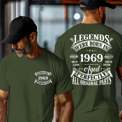 Custom Year Legends Generation T-Shirt – Aged Perfectly, All Original Parts Sweatshirt
