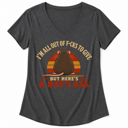 Funny Rat’s Ass Graphic Shirts – Sarcastic Retro Sunset Shirts