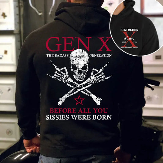 Before All You Sissies Were Born Sweatshirt, Gen X Unisex Comfort Hoodie, Custom Year Of Birth Shirt