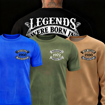 Custom Year Legends Generation T-Shirt – Aged Perfectly, All Original Parts Sweatshirt