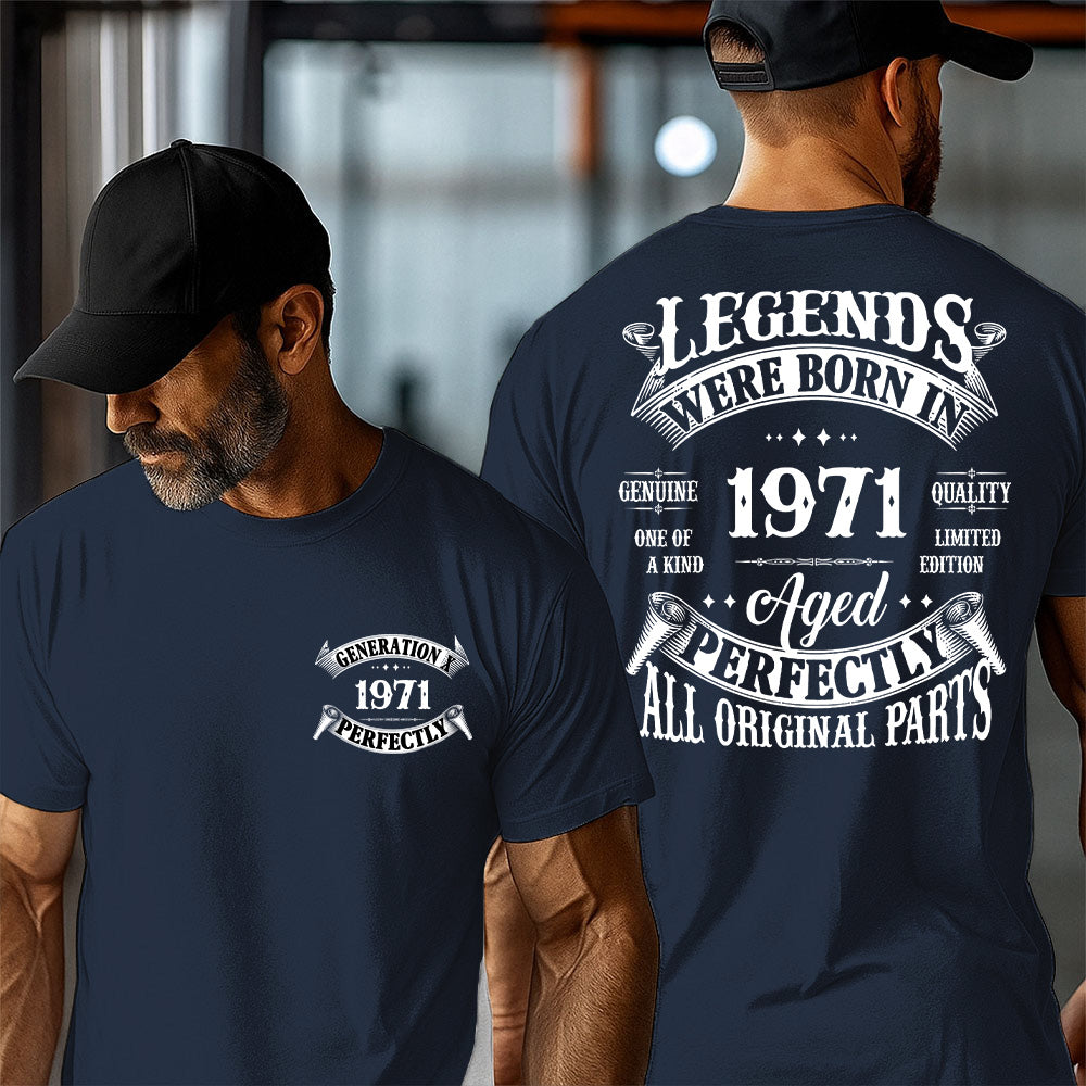 Custom Year Legends Generation T-Shirt – Aged Perfectly, All Original Parts Sweatshirt